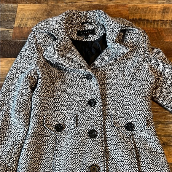 2 Piece Dressy Winter Jacket Coat Lot 1 Herringbone, 1 Plaid Print Size Medium - Picture 3 of 12